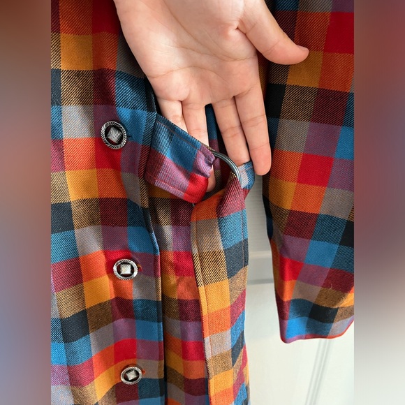 Vintage lightweight wool coat - Picture 3 of 4